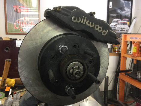 Fancy NASCAR calipers, purchased used.